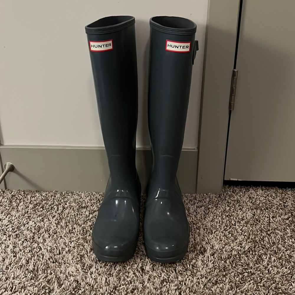 Grey Hunter Boots